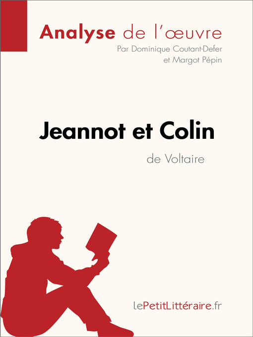 Upplýsingar um Jeannot et Colin de Voltaire (Analyse de l'oeuvre) eftir lePetitLitteraire - Biðlisti